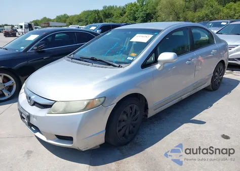 2009 Honda Civic Lx из США, поврежденный, VIN 19XFA16529E051147